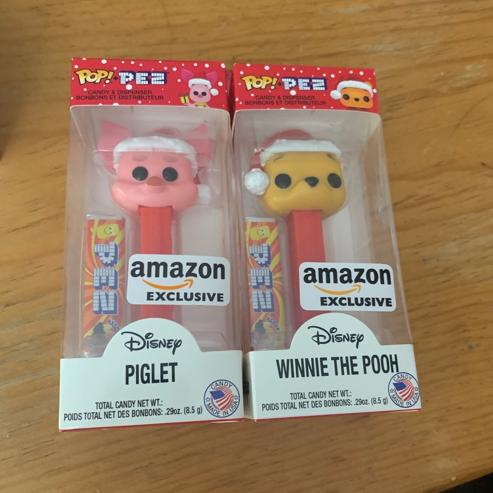 Winnie the Pooh Christmas Pez Dispensers